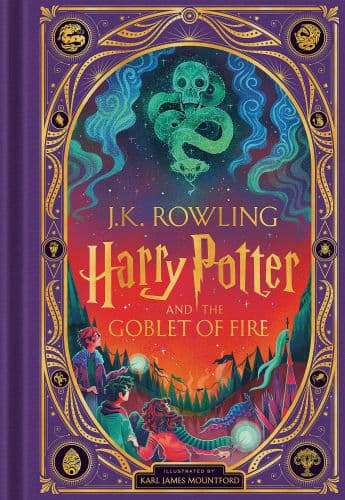Harry Potter and the Goblet of Fire: Interactive Illustrated Edition (Harry Potter Series #4) by J. K. Rowling, Karl James Mountford, Jess Tice-Gilbert, Karl James Mountford (Illustrator), Jess Tice-Gilbert (Designed by)