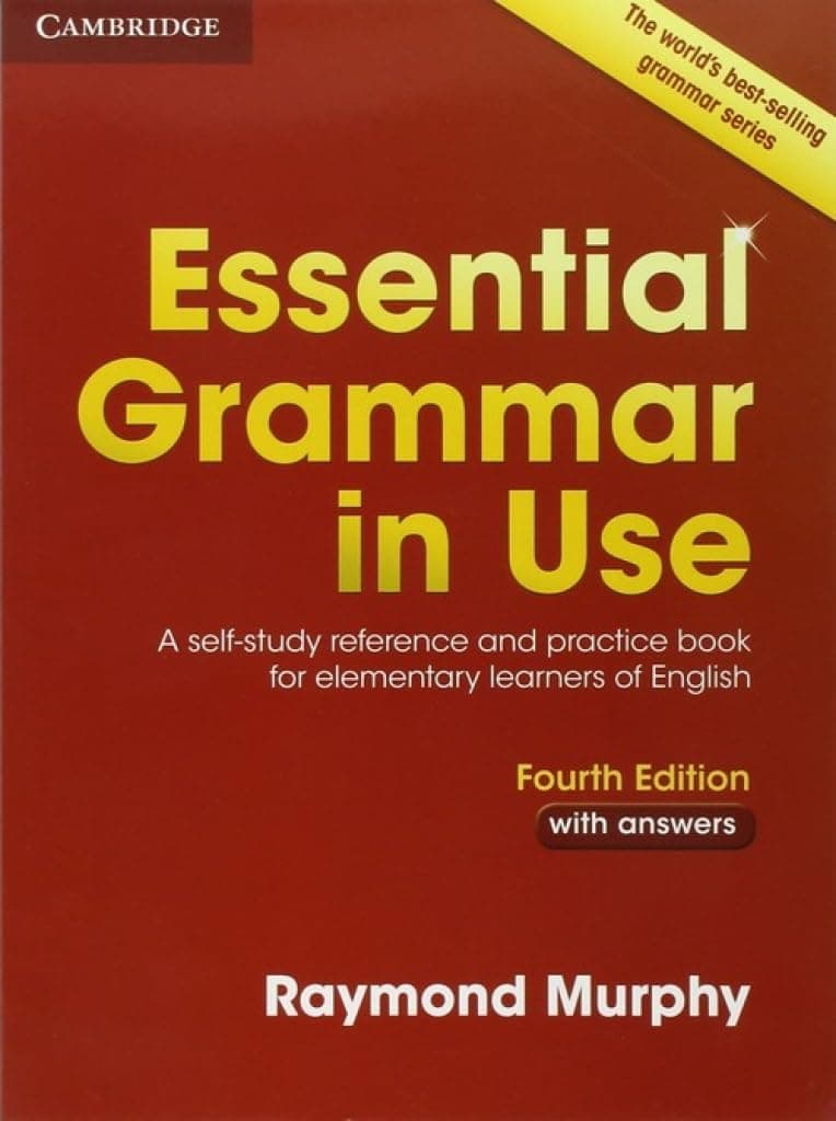 كامبريدج يونيفيرستي بريس كتاب Essentialgmmar In USe With Answers الطبعة الرابعة: كتاب مرجعي وممارسة للدراسة الذاتية by Raymond Murphy