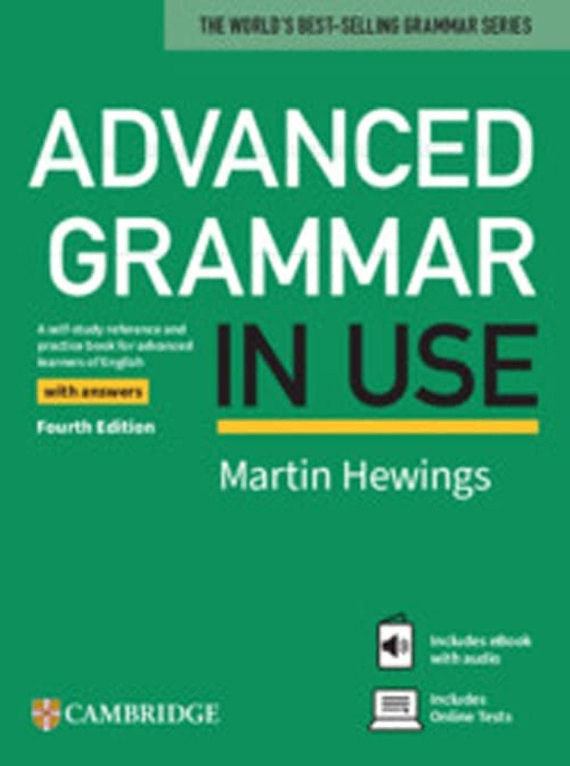 كتاب القواعد المتقدمة في الاستخدام مع إجابات وكتاب إلكتروني واختبار عبر الإنترنت by Martin Hewings