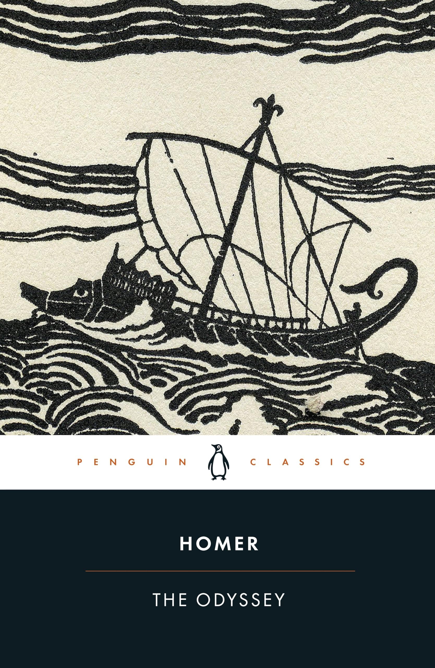 PENGUIN The Odyssey by Homer, E. V. Rieu, D. C. H. Rieu, Peter V. Jones