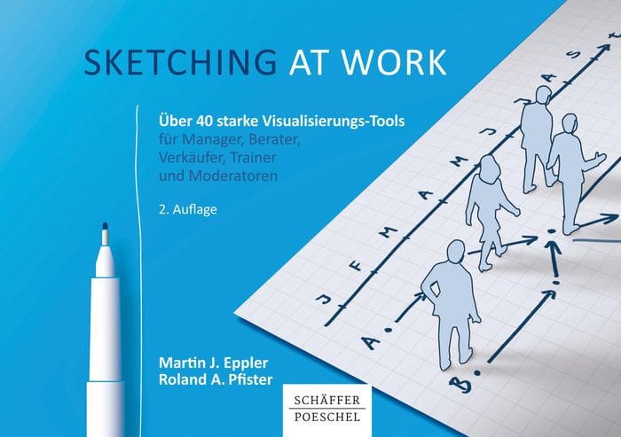 Sketching at work: Über 40 starke Visualisierungs-Tools für Manager, Berater, Verkäufer, Trainer und Moderatoren