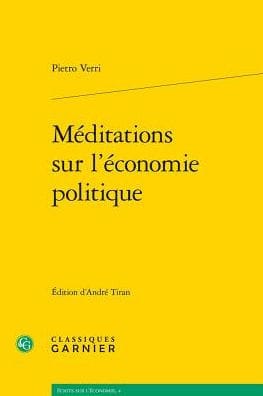 Meditations sur l'economie politique