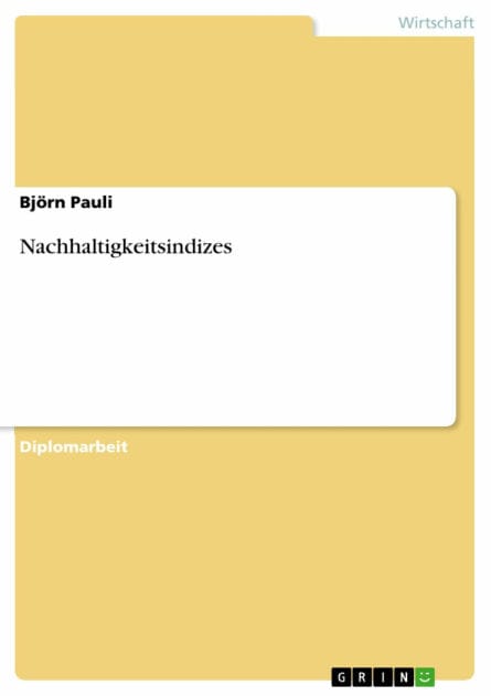 Nachhaltigkeitsindizes