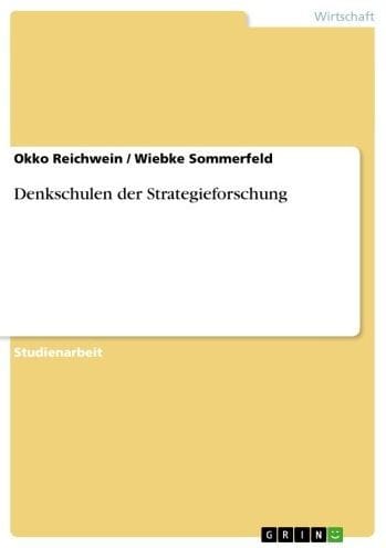 Denkschulen der Strategieforschung