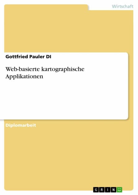 Web-basierte kartographische Applikationen
