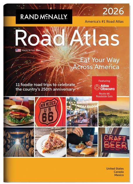 2026 Road Atlas with Protective Vinyl Cover B&N Exclusive