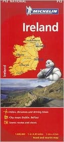 Michelin Ireland Map 712