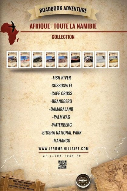 Roadbook Adventure Intégrale Namibie Afrique