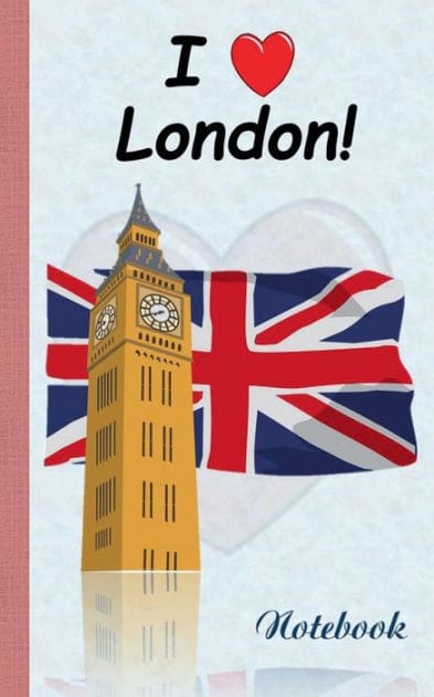 I love London (Notebook / Notizbuch): Notepad, Einschreibbuch, Tagebuch, Diary, Notes, Buch für Notizen im praktischen Pocketformat, Tower Bridge, Sightseeing Great Britain, Scule, Englischunterrricht, Schüler, Student, lernen, Studium, Freizeit, Englandr