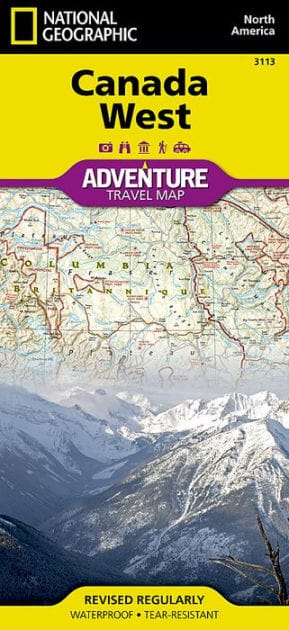 Canada West (National Geographic Adventure Map, 3113)