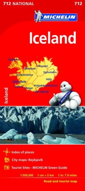 Michelin Iceland Map 750