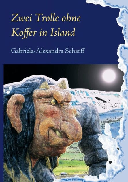 Zwei Trolle ohne Koffer in Island