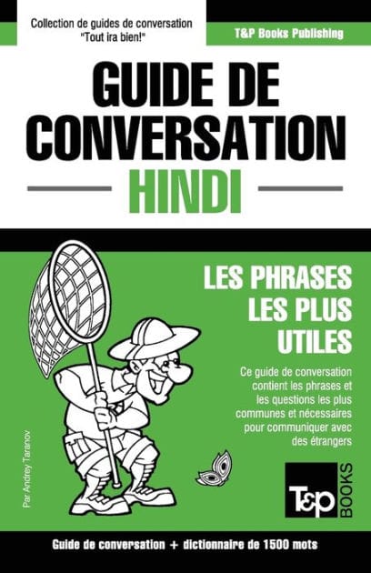 Guide de conversation Franï¿½ais-Hindi et dictionnaire concis de 1500 mots