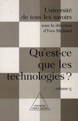 What Is Technology ? / Qu'est-ce que les technologies ?: UTLS, volume 5