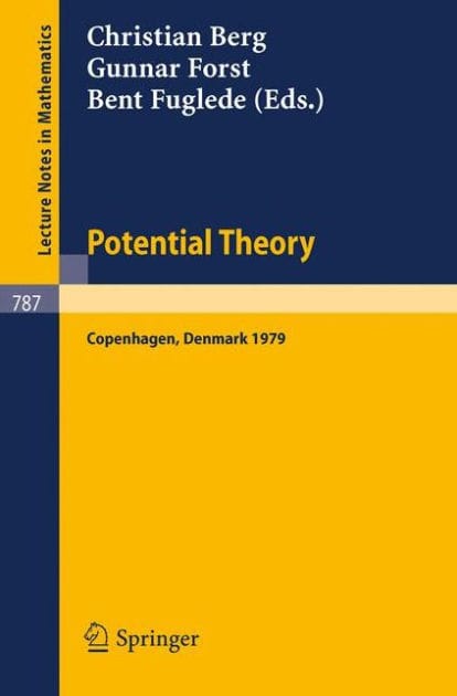 Potential Theory: Copenhagen 1979: Proceedings of a Colloquium Held in Copenhagen, May 14-18, 1979