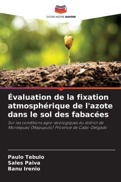 ï¿½valuation de la fixation atmosphï¿½rique de l'azote dans le sol des fabacï¿½es