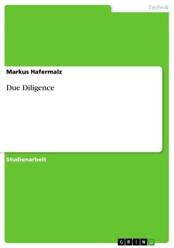 Due Diligence