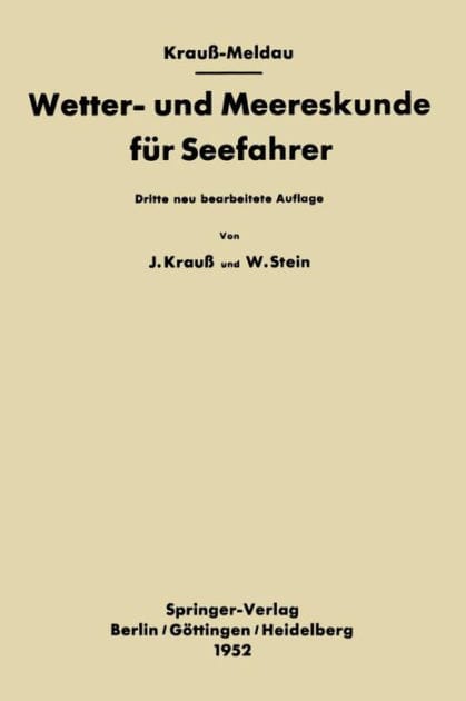 Wetter- und Meereskunde für Seefahrer