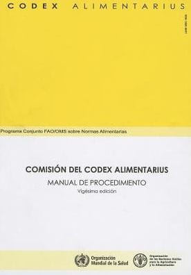 Comisi?n del Codex Alimentarius: Manual de procedimiento