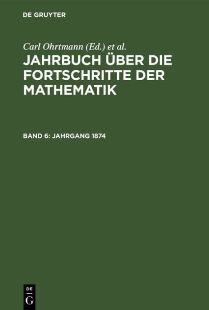 Jahrgang 1874