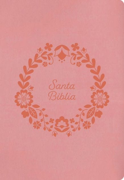 RVR 1960 Biblia para regalos y premios, rosa símil piel