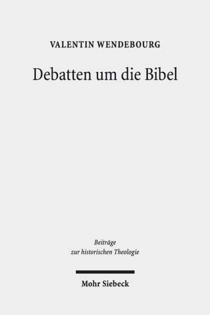 Debatten um die Bibel: Analysen zu gelehrten Zeitschriften der Aufklarungszeit