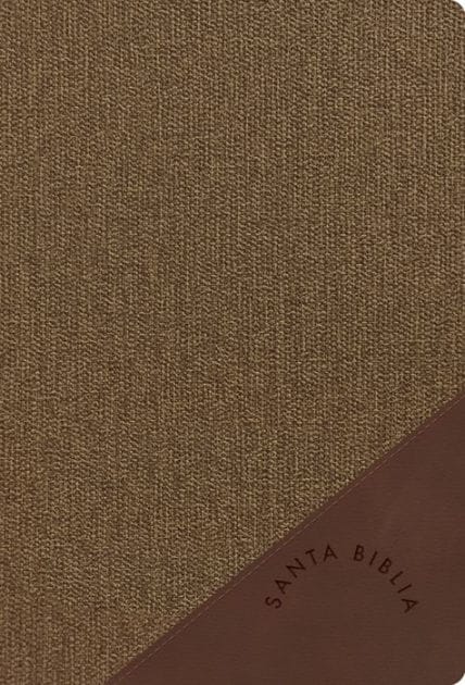 RVR 1960 Biblia letra grande tamaño manual, café duotono símil piel (Edición 2023): Con referencias. Nueva tipografía