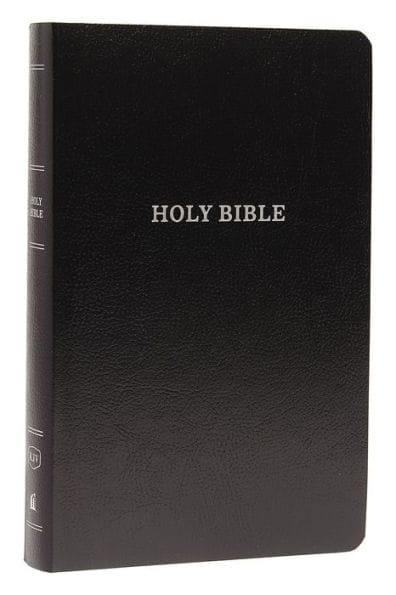 KJV Holy Bible: Gift and Award, Black Leather-Look, Red Letter, Comfort Print: King James Version