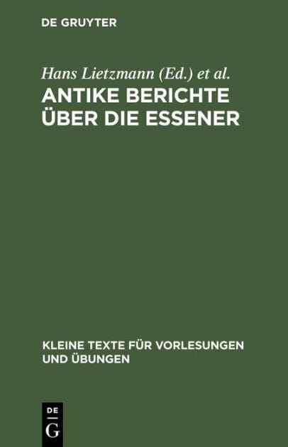 Antike Berichte über die Essener