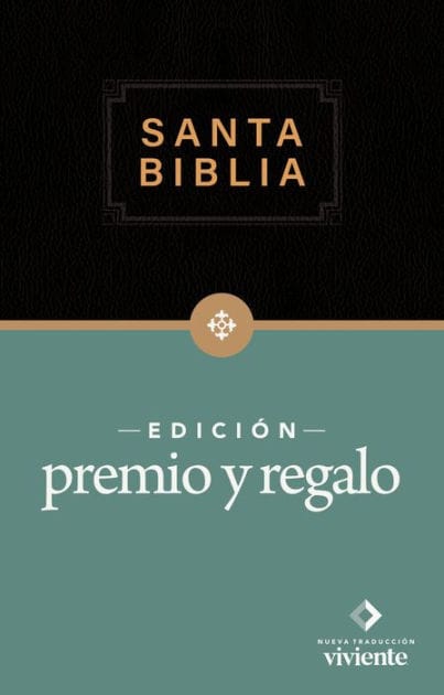 Biblia premio y regalo NTV, Edición económica (ViniPiel, Negro, Letra Roja)
