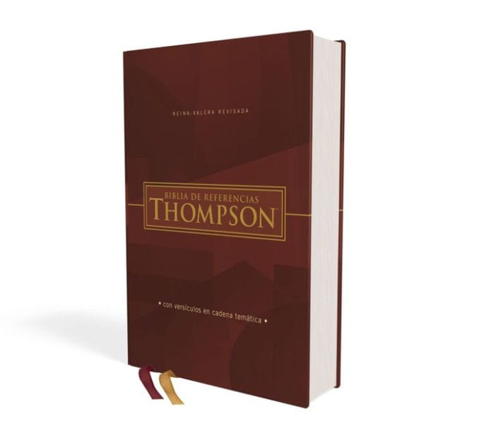 RVR, Biblia de Referencia Thompson, Tapa dura, Palabras de Jesús en Rojo, Comfort Print