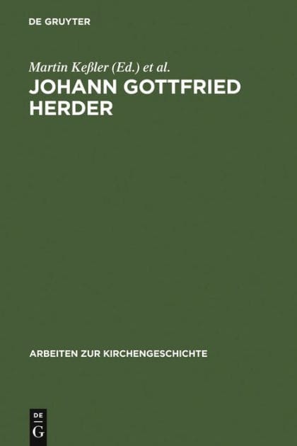 Johann Gottfried Herder: Aspekte seines Lebenswerks