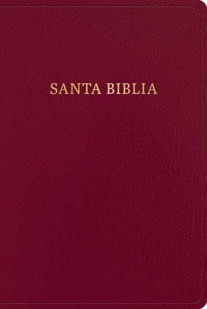 RVR 1960 Biblia letra gigante, borgoña imitación piel (Edición 2023): Santa Biblia