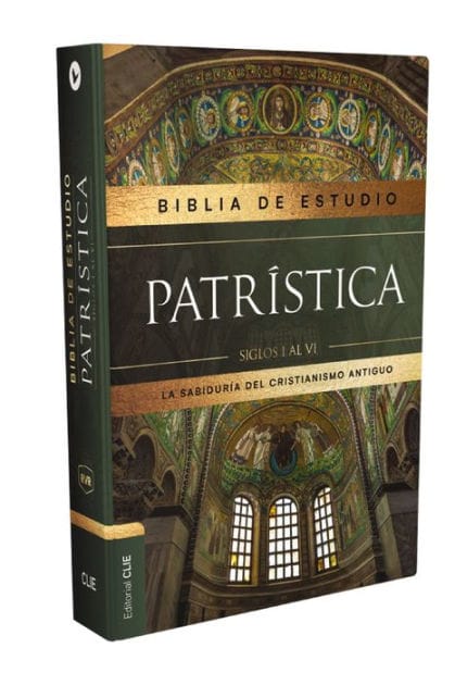 RVR, Biblia de Estudio Patrística, Interior a dos colores, Tapa dura, Palabras de Jesús en Rojo, Comfort Print: La Sabiduría del Cristianismo Antiguo, siglos I al VI