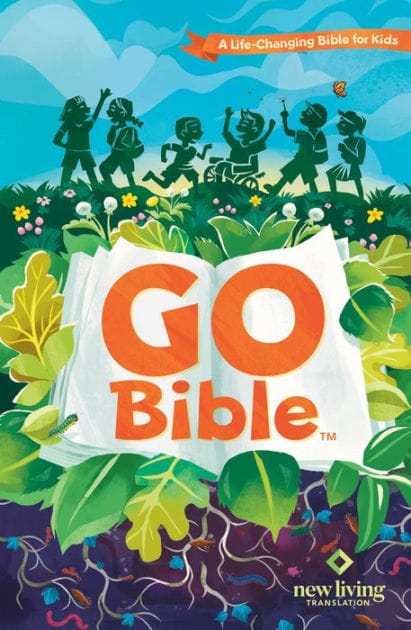 NLT GO Bible for Kids (Hardcover): A Life-Changing Bible for Kids