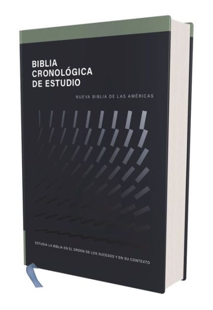 NBLA, Biblia Cronológica de Estudio, Tapa dura, Interior a cuatro colores, Comfort Print