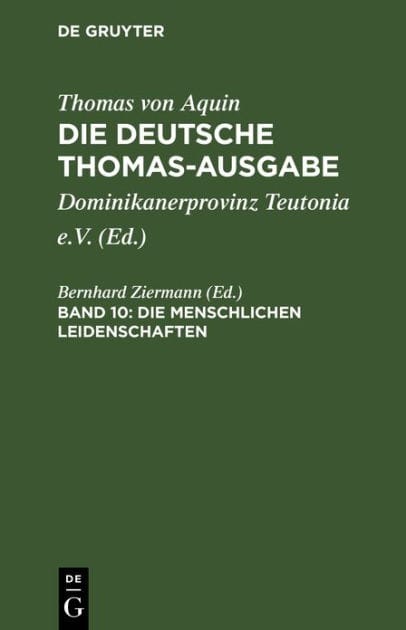 Die Menschlichen Leidenschaften: I-II: 22-48