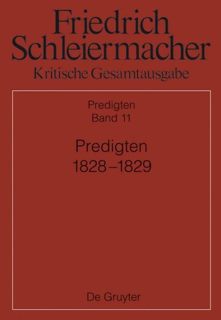 Predigten 1828-1829