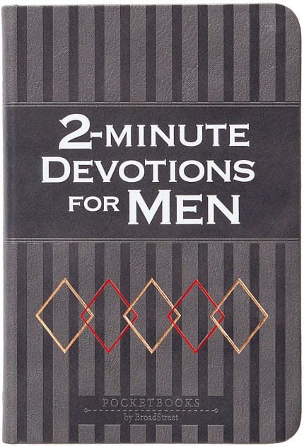 2-Minute Devotions for Men: Pocketbooks by BroadStreet