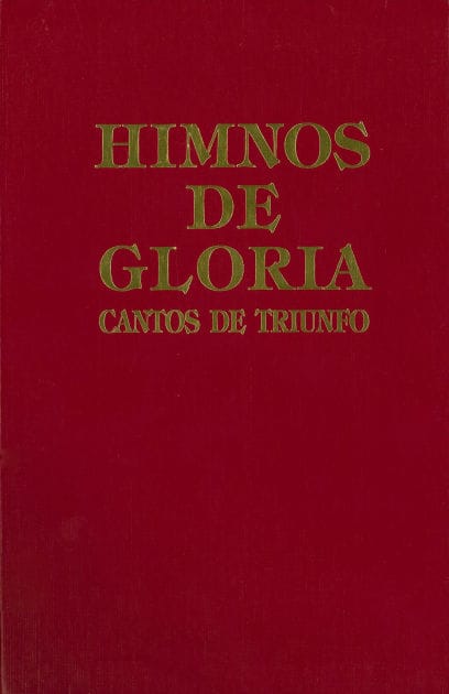 Himnos de gloria y triunfo con música, Tapa dura, Rojo