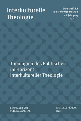 Theologien des Politischen im Horizont Interkultureller Theologie