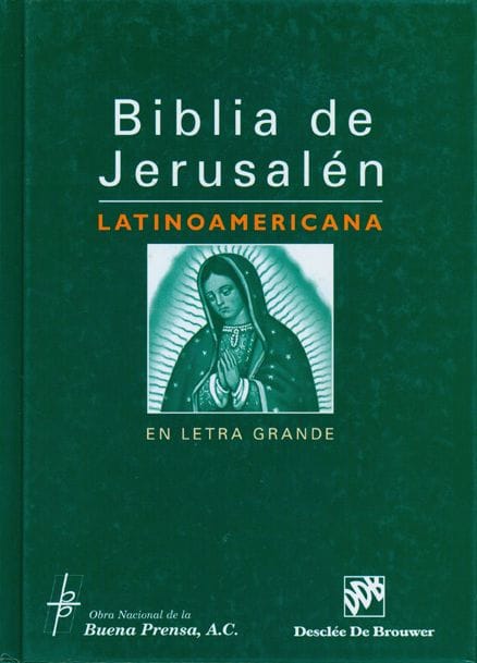 Biblia De Jerusalen Latinoamericana En Letra Grande