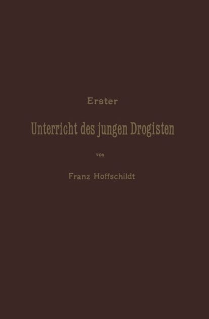 Erster Unterrieht des jungen Drogisten