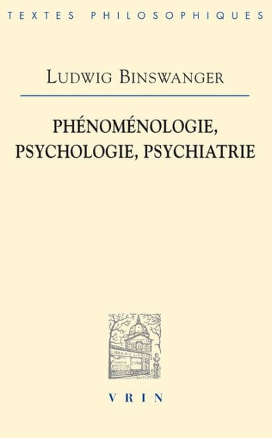 Phenomenologie, psychologie, psychiatrie