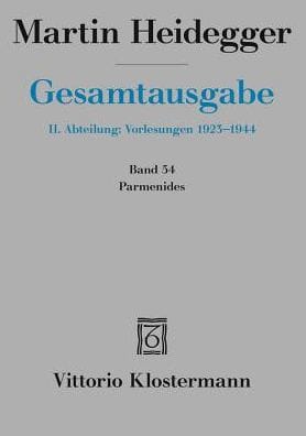 Martin Heidegger, Parmenides (Wintersemester 1942/43)