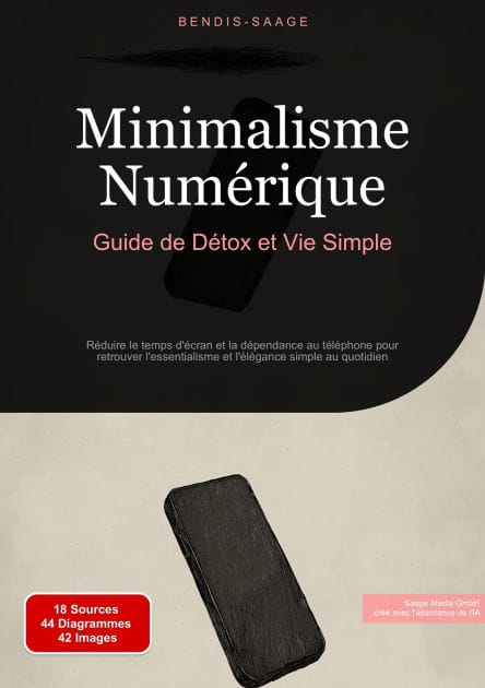 Minimalisme Numérique: Guide de Détox et Vie Simple: Réduire le temps d'écran et la dépendance au téléphone pour retrouver l'essentialisme et l'élégance simple au quotidien