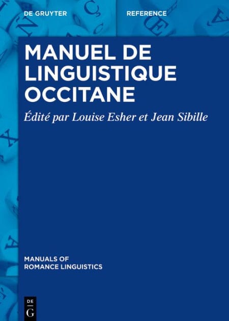 Manuel de linguistique occitane