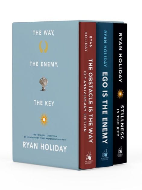 The Way, the Enemy, and the Key: A Boxed Set of The Obstacle is the Way, Ego is the Enemy & Stillness is the Key