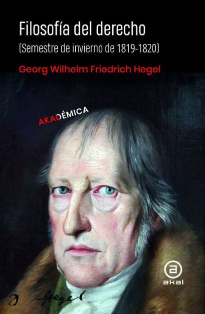 Filosofía del derecho: (Semestre de invierno 1819 - 1820)