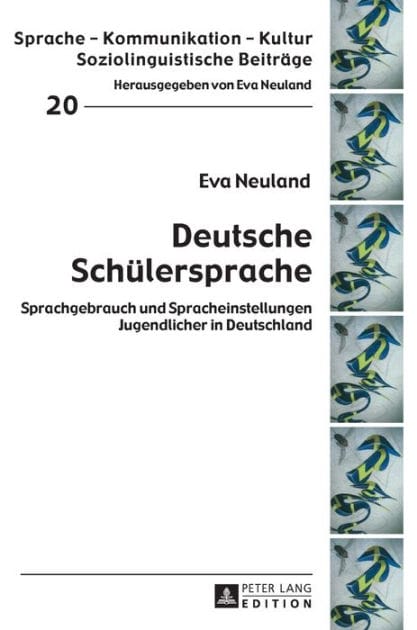 Deutsche Schuelersprache: Sprachgebrauch und Spracheinstellungen Jugendlicher in Deutschland